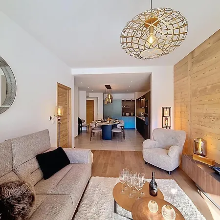 Le M Des Gets-appartement-6pers-proche Centre شقة