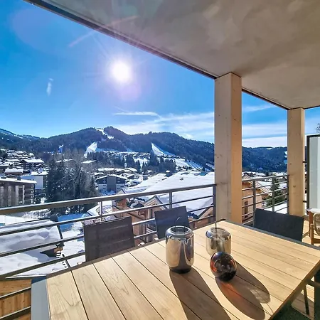 Le M Des Gets-appartement-6pers-proche Centre アパート レ・ジェ